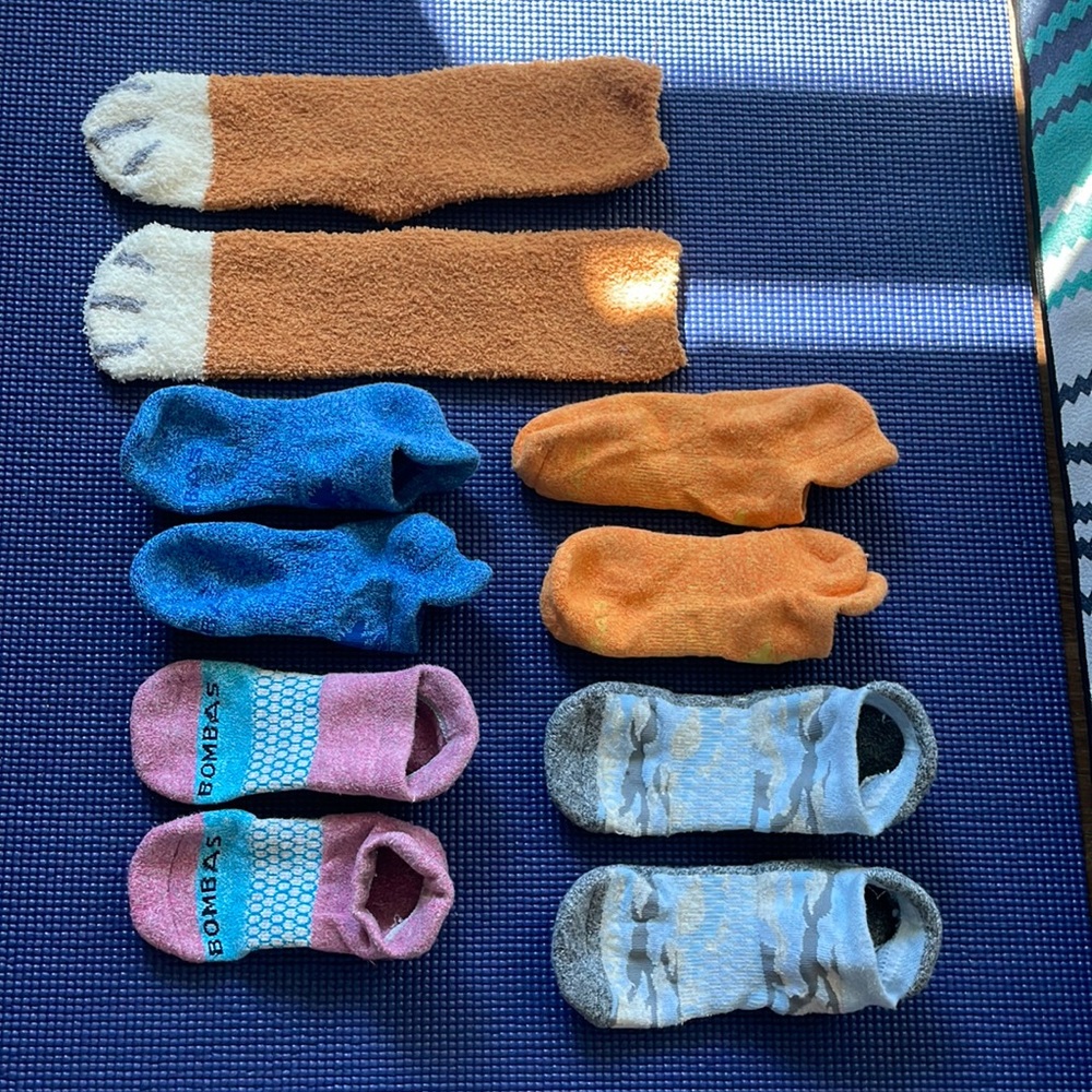 Colorful Bombas socks!